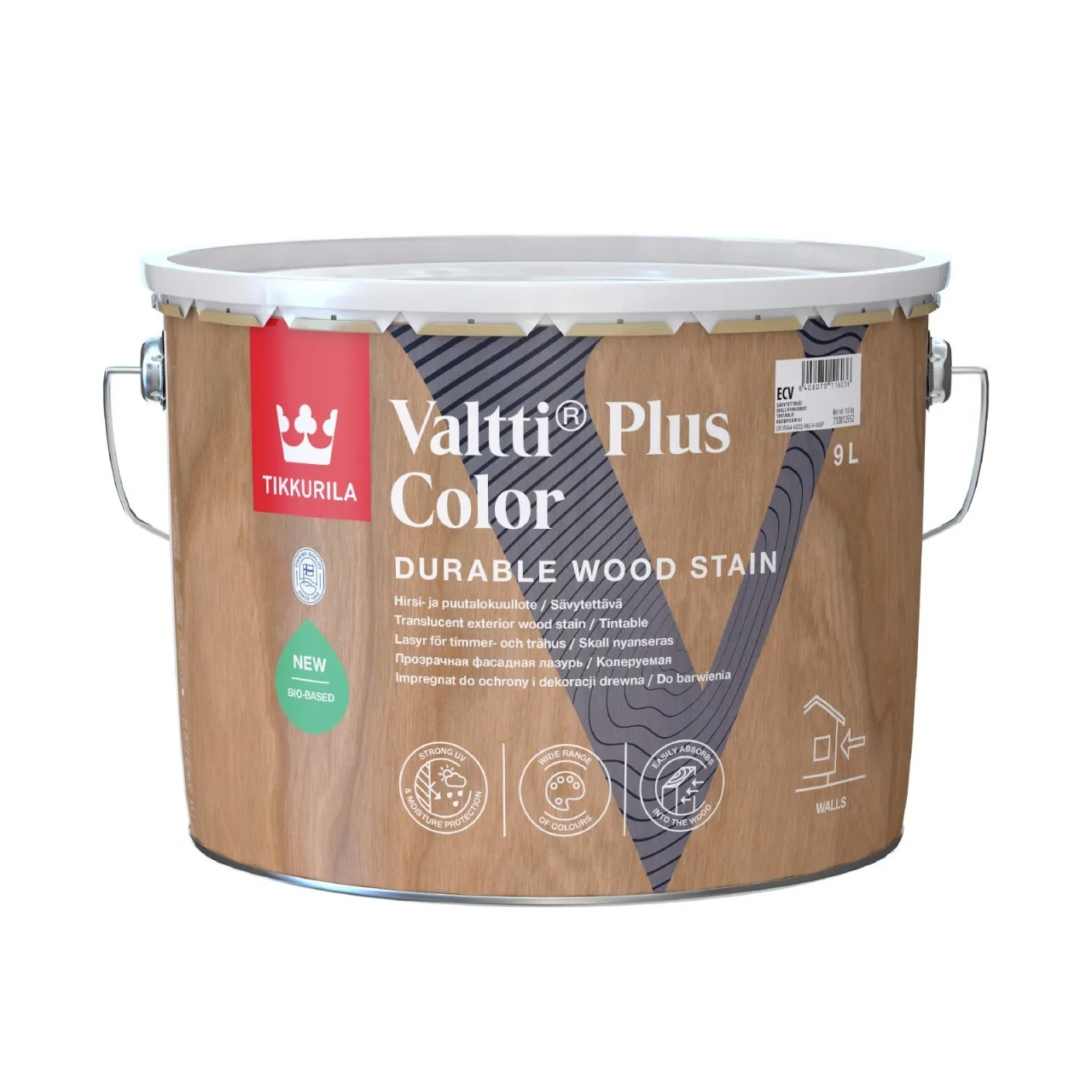 Лазурь Tikkurila Valtti Plus Color для дерева